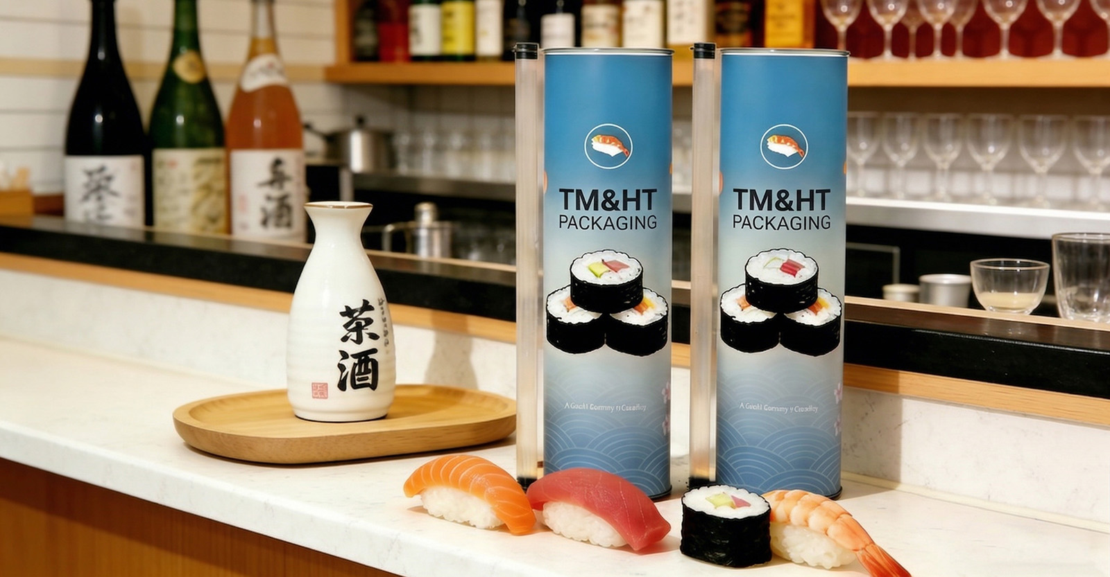 Eco-friendly Sushi Packaging