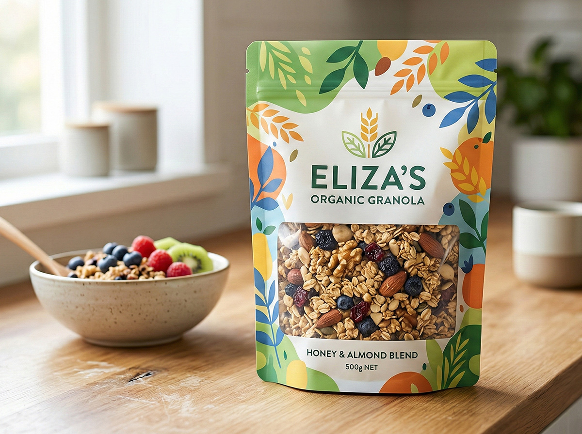 Kraft Stand Up Pouch