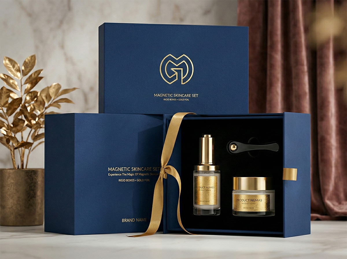 Magnetic Closure Cosmetic Box