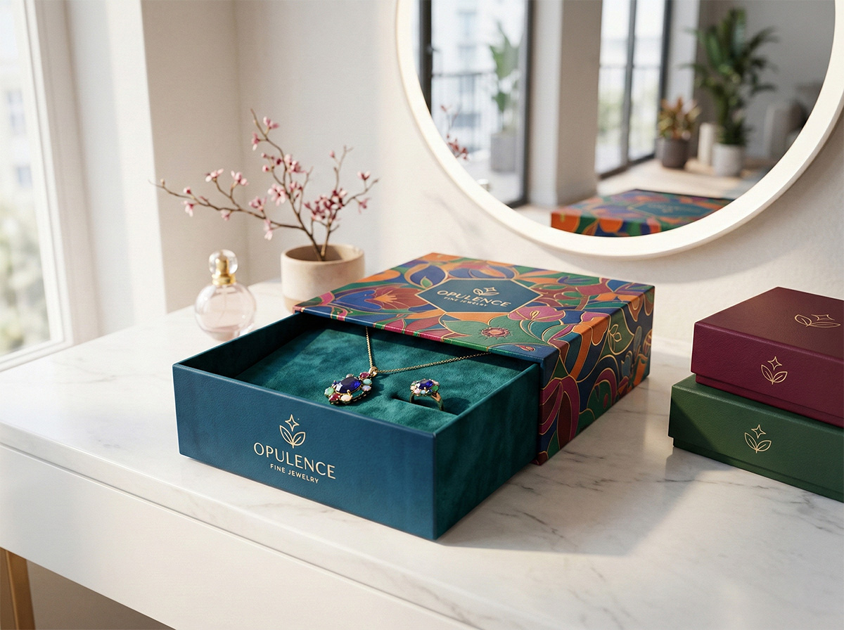 Drawer Box with Ribbon